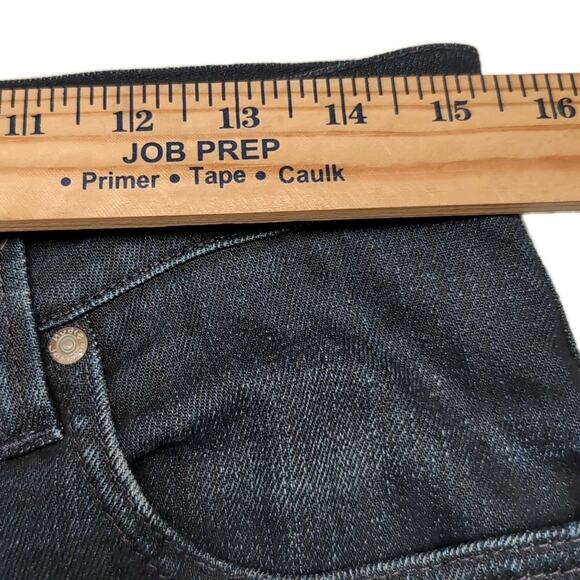 Nudie Jeans Thin Finn Mens 32x32 Measure 31x29.5 Dark Ultra Indigo Coated Italy - Picture 13 of 16